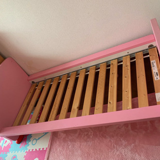 IKEA ♡マンムット ♡キッズベッド  ♡子供ベッド♡ピンクベッド♡