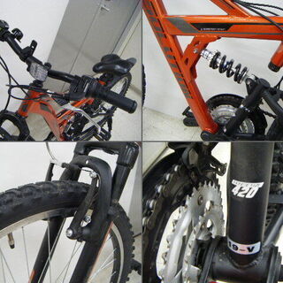 マウンテンバイク ASAHI ソリューション オレンジ 自転車