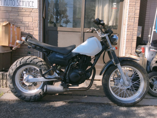 ヤマハ TW200E ヤマハ tw200 実働 書類有り 自賠責オマケ付き スカ