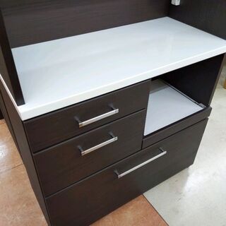 0426-07 キッチンボード 90幅 福岡城南片江 0326-02 食器棚 レンジボード 90幅 福岡城南片江