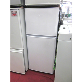 札幌 2016年製 121L 2ドア冷蔵庫 ハイアール JR-N121A ホワイト 白 