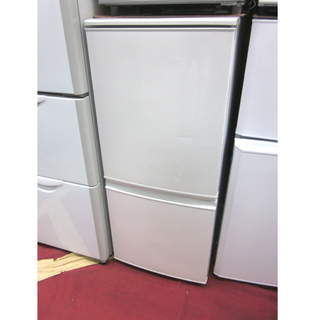 札幌 2016年製 137L 2ドア冷蔵庫 シャープ SJ-D14B-W ホワイト 白 100L
