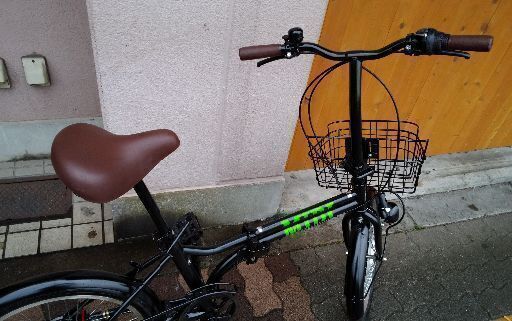 MIDI 20吋折り畳み自転車 外装6段/ブラック 【公式通販】