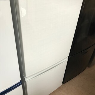 美品！！ ２０１７年製！！ シャープ １４０リッター ２ドア冷蔵庫 ...