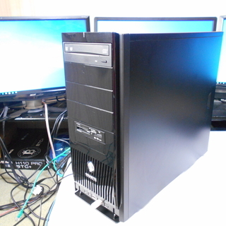 自作デスクトップパソコン Windows10 64Bit CPU Athlon x4 620　　 HDD500GB+80GB メモリ8GB HD5770