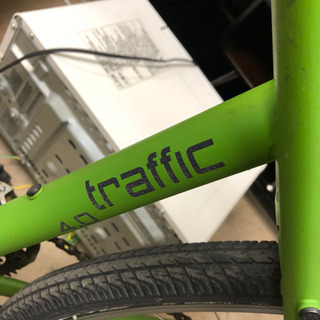 激安 GT トラフィック4.0/TRAFFIC4.0 クロスバイク Mサイズ グリーン系 自転車 2