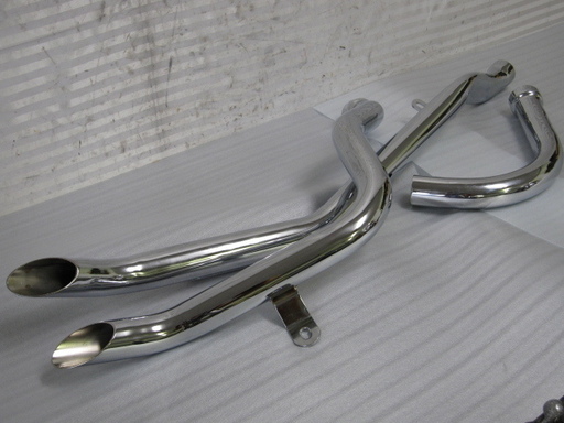 バイク部品　パーツ　 ハーレーダビッドソン マフラーセット #715BASPIPE  新品　長期在庫品