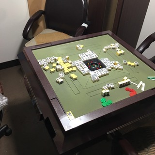 【動作確認済み】引き取り希望　全自動麻雀卓 AM-7901A形 動作確認済み】引き取り希望 全自動麻雀卓 AM-7901A形