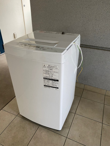 東芝2018年製　4.5キロ全自動洗濯機　AW-45MS(W)美品 6800円