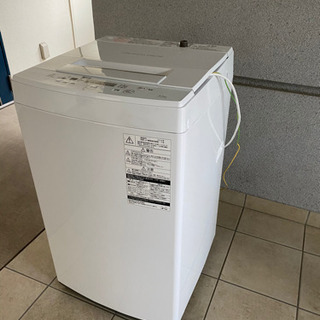 東芝2018年製　4.5キロ全自動洗濯機　AW-45MS(W)美品