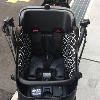 地域限定送料無料　パナソニック　ギュットミニ　三人乗り　子供乗せ　新基準　16AH　白　キッスミニ　アンジェリーノ　神戸市　電動自転車 