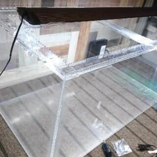 [受け渡し予定者確定]エーハイムリーフレックスUV500、寿工芸レイマックス900、90㎝アクリル水槽等