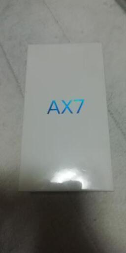 oppo オッポ ax7 シムフリー国内版　ブルー　青　64GB