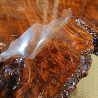 【店舗同時販売中】一枚板　瘤杢座卓　大型