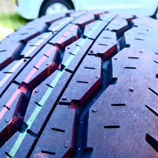 新車外し 195/80R15 107/105 LT ブリヂストン製 エコピア RD-613 STEEL SUMMER 2020年製 4本ハイエース純正鉄ホイール付 