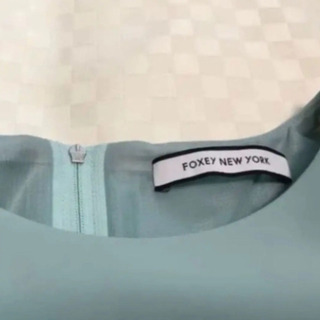 フォクシー　ワンピース水色