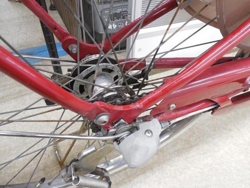 自転車 26型 3段切替 乗り降りしやすく頑丈 ブリヂストン ボーテ