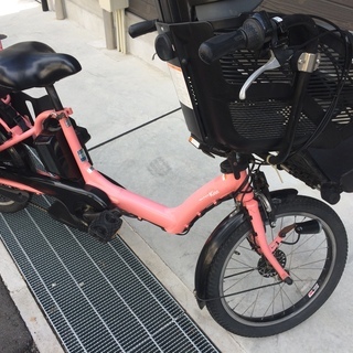 地域限定送料無料 ヤマハ キッスミニ 三人乗り 新基準 20インチ 子供