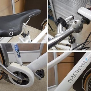 自転車 26型 3段切替 ベルトタイプ ブリヂストン マリポーサ カルバ