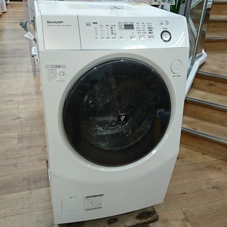 安心の6ヶ月保証】 SHARP<シャープ>9.0Kg ドラム式洗濯機 [トレファク 