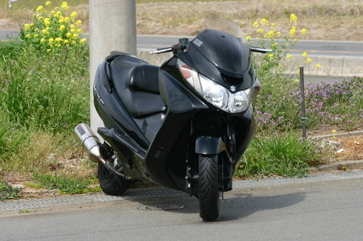 車検2年付-埼玉発863】SUZUKI スカイウェイブ400 CK43A ヨシムラ