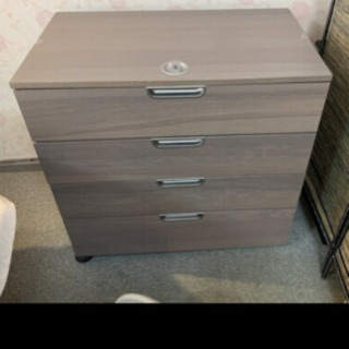 Ikea 鍵付き引き出し収納スチール棚2台キャビネット Ricruit 神谷町の収納家具 キャビネット の中古あげます 譲ります ジモティーで不用品の処分