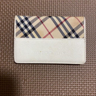 ■ BURBERRY バーバリー　名刺入れ／定期入れ