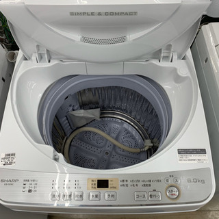 SHARP 6.0kg全自動洗濯機【トレファク上福岡】