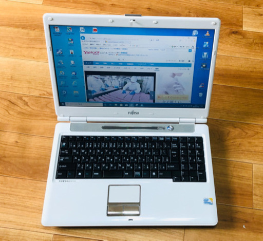 富士通Biblo 15.6インチ/Core2/4GB/320GB/最新Win10pro/最新Office2019/アプリ多数/すぐ使える