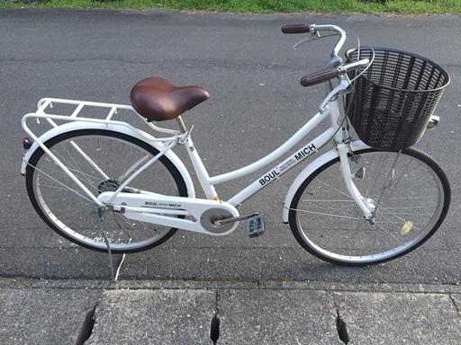 [ありがとうございました]☆安心の整備済☆ シティーサイクル 26インチ LEDオートライト 変速無し