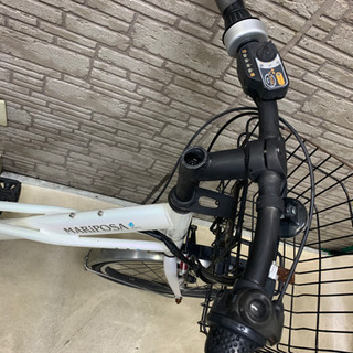 新生活応援SALE 東京23区配達無料　ブリヂストン　マリポーサ　6Ah リチウム 電動自転車 中古