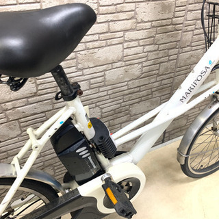 新生活応援SALE 東京23区配達無料　ブリヂストン　マリポーサ　6Ah リチウム 電動自転車 中古