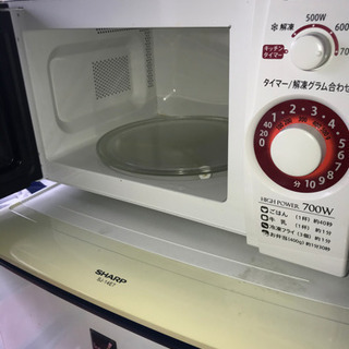 ⭕️A10【20km以内配送料込】SHARP一人暮らし家電セット