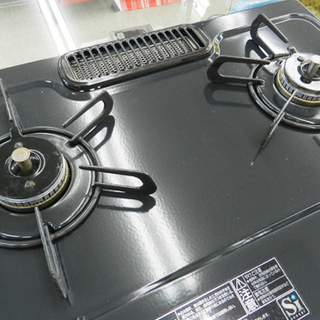 LPガステーブル 2016年製 パロマ IC-N36KB-L Paloma 黒 ☆ PayPay