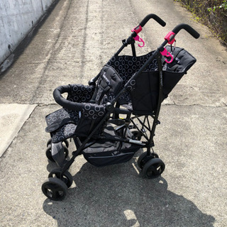 キンダーワゴン 2人乗りベビーカー