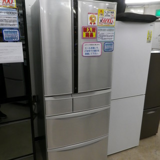 パナソニック 6ドア冷蔵庫（474L）NR-FVM470S 2015年製 中古品