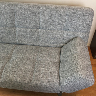 美品】ニトリソファベッド(マークスAM GY) 12,000円【値下げ】 【公式 