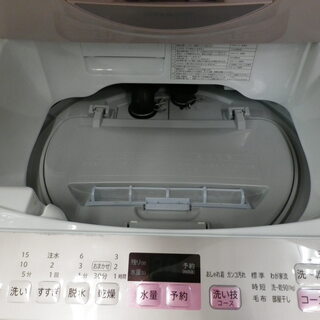 【6ヶ月保証付】参考定価¥64,270 2017年製 SHARP シャープ 洗濯乾燥機 洗濯5.5kg 乾燥3.5kg ES-TX5A 穴なし槽