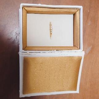 K18 ダイヤモンド5粒 リング(証書付) 値下げ中