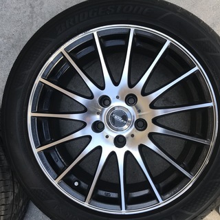 CROSS SPEED　PREMIUM　クロススピード プレミアム　17インチ　レグノ215/50　7J +38　PCD114.3　5穴　ハブ径 約72ミリ