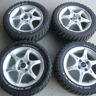 ご覧頂き、ありがとうございました。　NANKANG  FT-9  165/65R14　14x5J+45 4H-100 中古4本