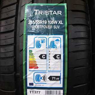 TRISTAR SPORTPOWER SUV トライスター 235/55R19 19インチ 夏タイヤ 4本 2017年製 新品 レクサスRX audi Q5等　(VTY16) クレジットカード QR決済可能