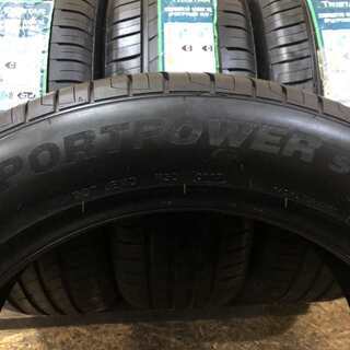 TRISTAR SPORTPOWER SUV トライスター 235/55R19 19インチ 夏タイヤ 4本 2017年製 新品 レクサスRX audi Q5等　(VTY16) クレジットカード QR決済可能