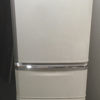 2016年製　三菱　3ドア冷蔵庫　★自動製氷付き