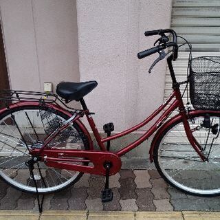 POZZAT 26吋ファミリーサイクル シングル/ワインレッド kuphsa.club
