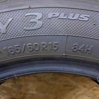 TOYO NANOENERGY 3+ 185/60R15 15インチ 夏タイヤ 4本 2019年製 バリ溝