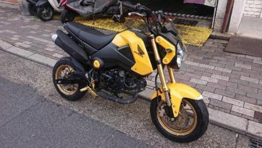 場所確保の為 急募 ホンダ グロム JC61 13300km バックステップ