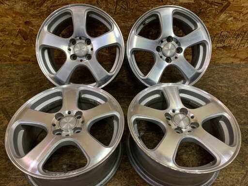 独特の素材 社外ホイール ローゼスト ROZEST DUNLOP 15インチ QR決済可能 クレジットカード (VHH48) 6.5J4HPCD100+48 4本 タイヤ、ホイール