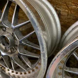 シュティッヒ SMⅡ-17R 社外ホイール 17インチ 2本 9J4/5HPCD114.3 メッシュ ドリフト ドリケツ　(VHH49) クレジットカード QR決済可能