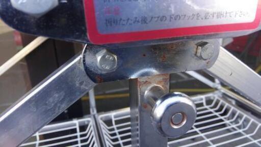 中古　折りたたみストレッチャー　介護タクシー　介助